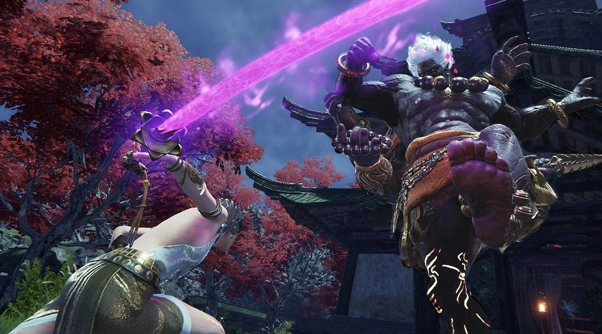 Naraka Bladepoint - melee battle royale gameplay screenshot