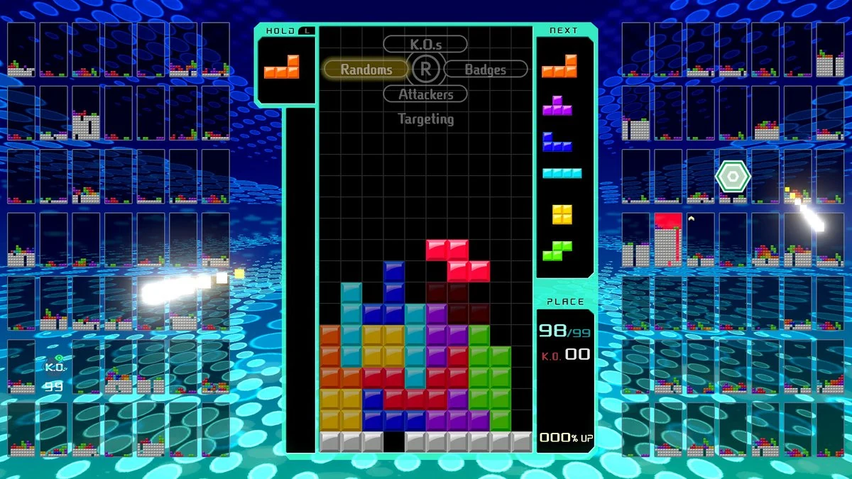 Tetris 99 - battle royale puzzle game screenshot