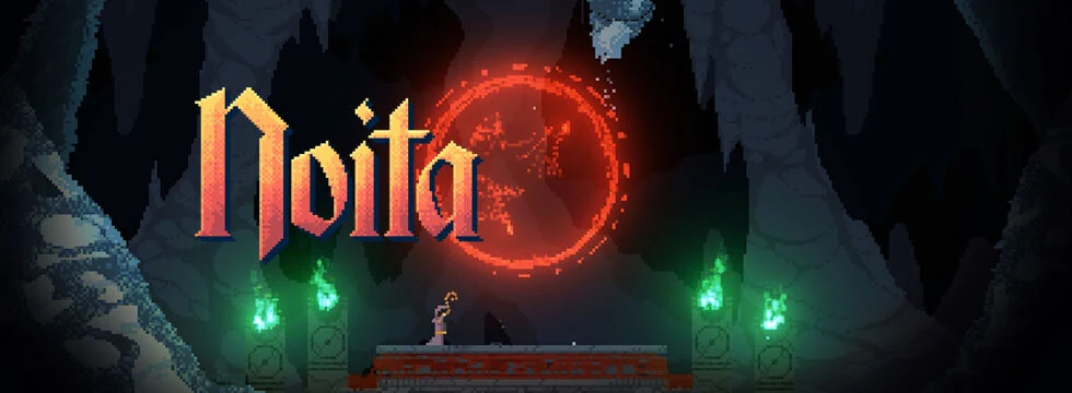Noita - pixel-physics wizard roguelite