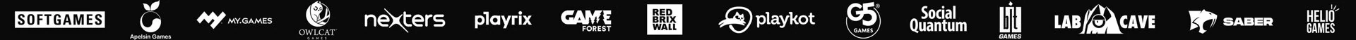 game art outsourcing studio clients - Softgames, Playrix, G5 Games, Nexters, Saber Interactive, Lab Cave Games