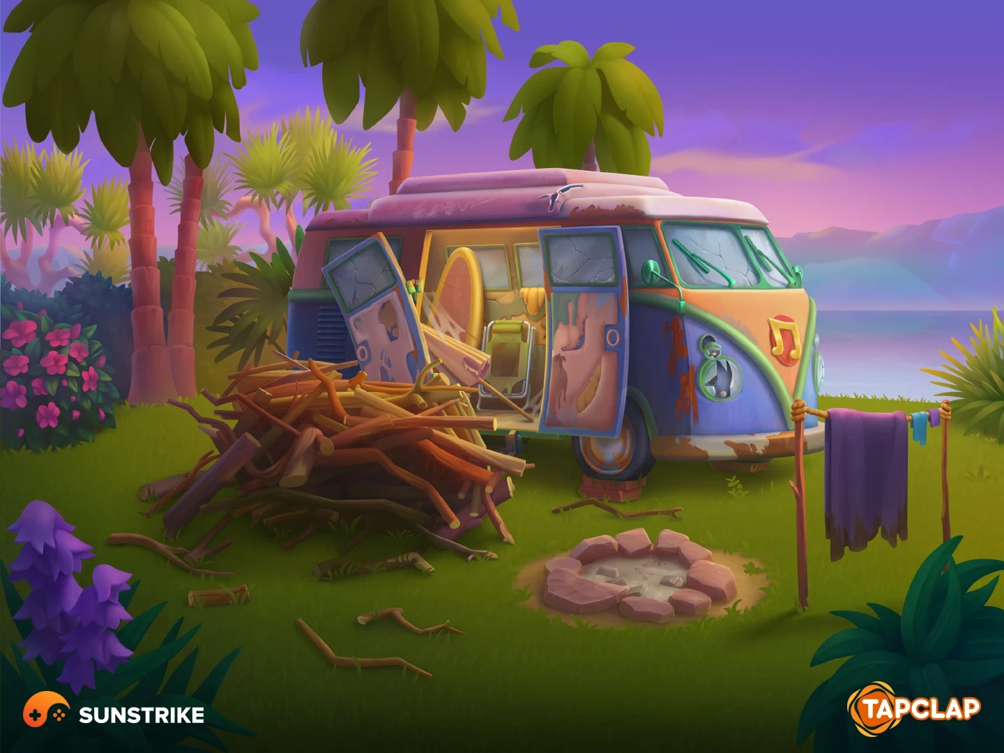 Casual illustration from Tapclap: DesignVille