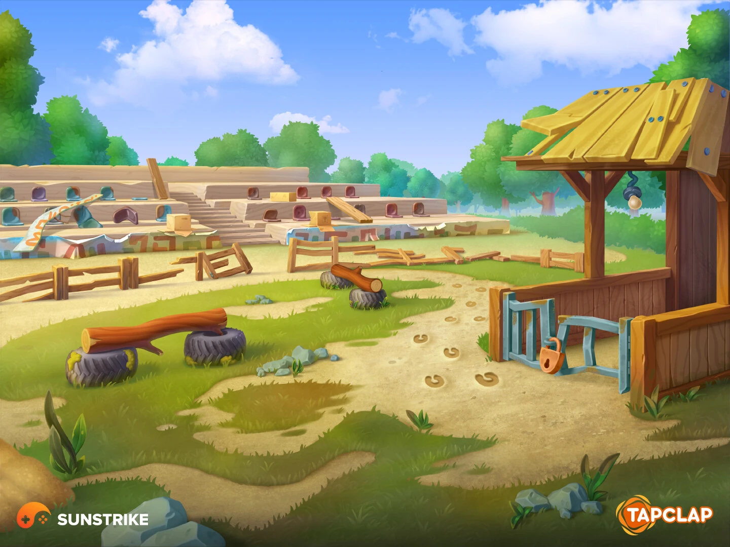 Story illustration from Tapclap: DesignVille