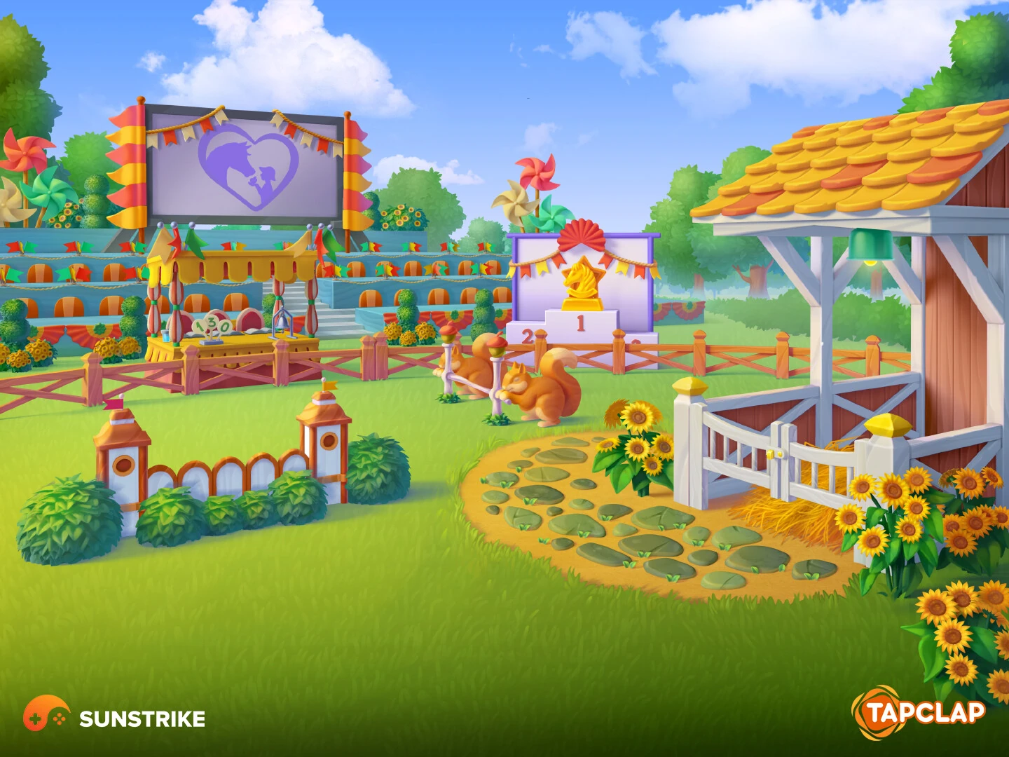 Splash illustration for Tapclap: DesignVille