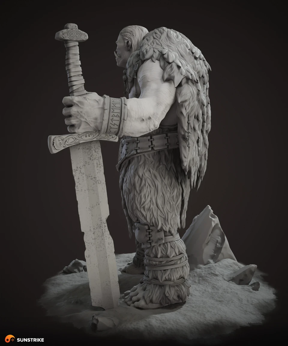 Hero character from Orc Warrior