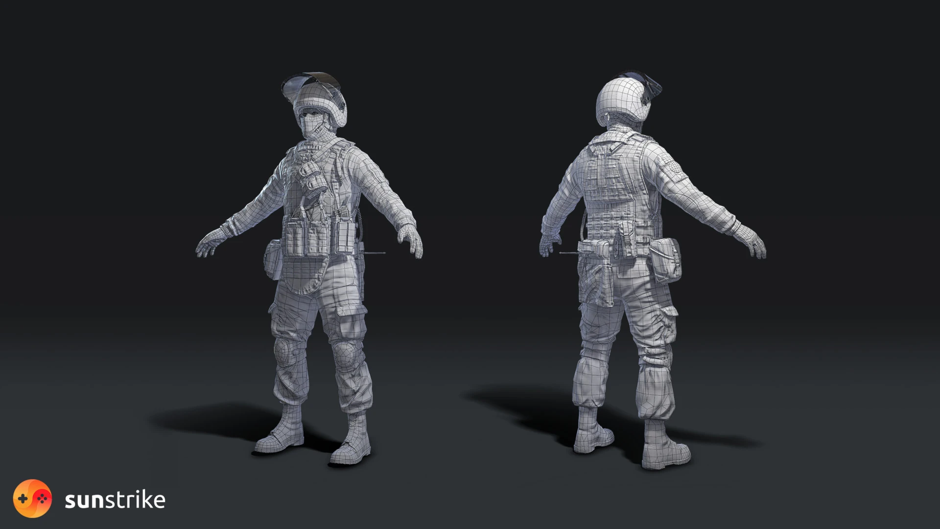 Character render for SOBR Squad