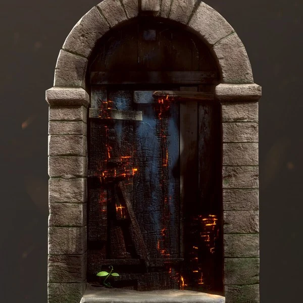 The door