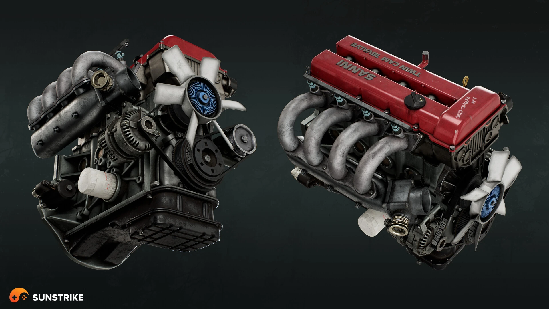 3D prop model for The Engine Model