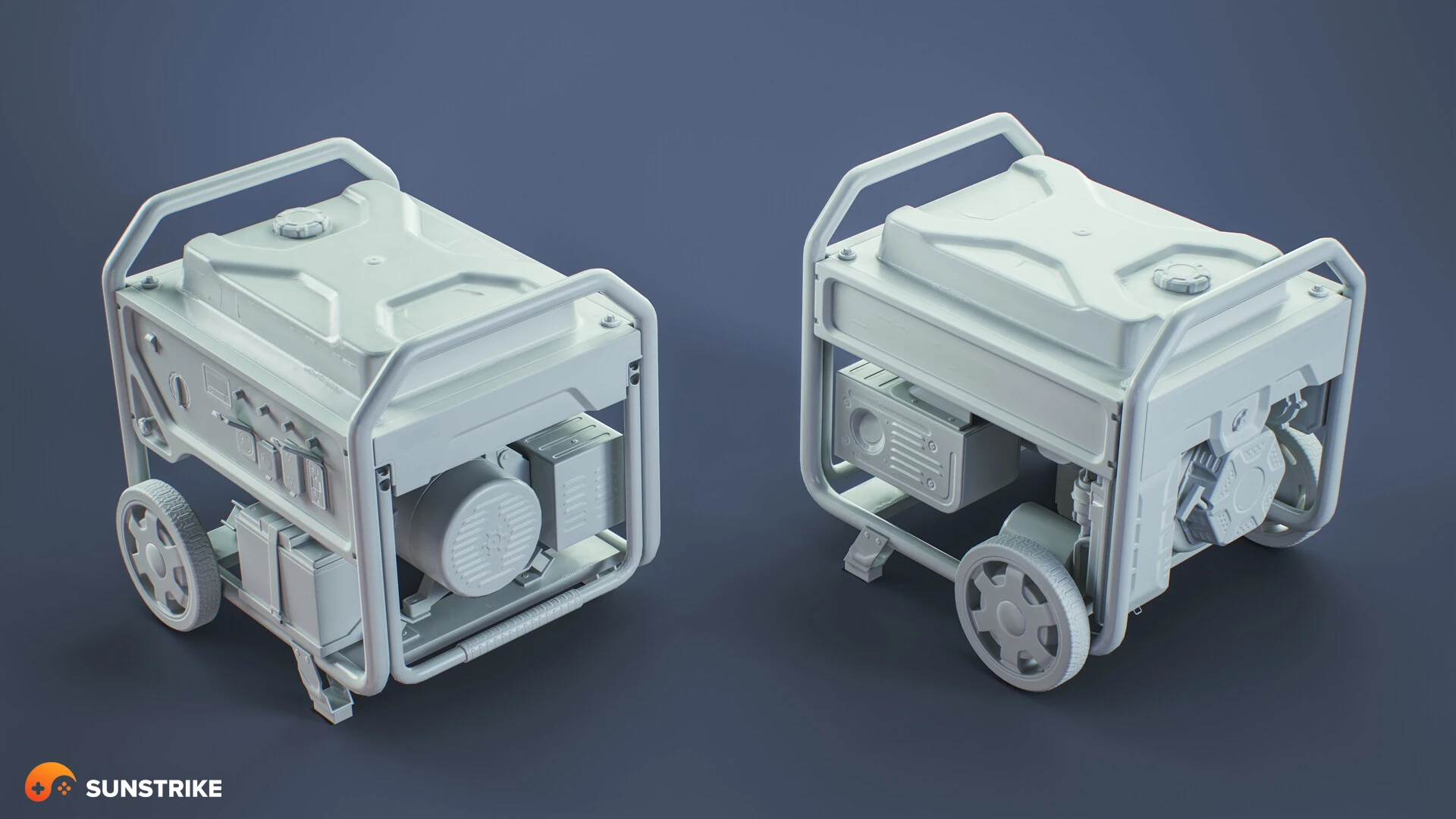 Asset turntable from Gas Generator Model