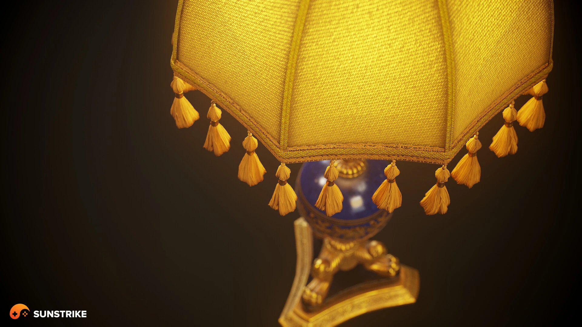 Game asset design from Desk lamp