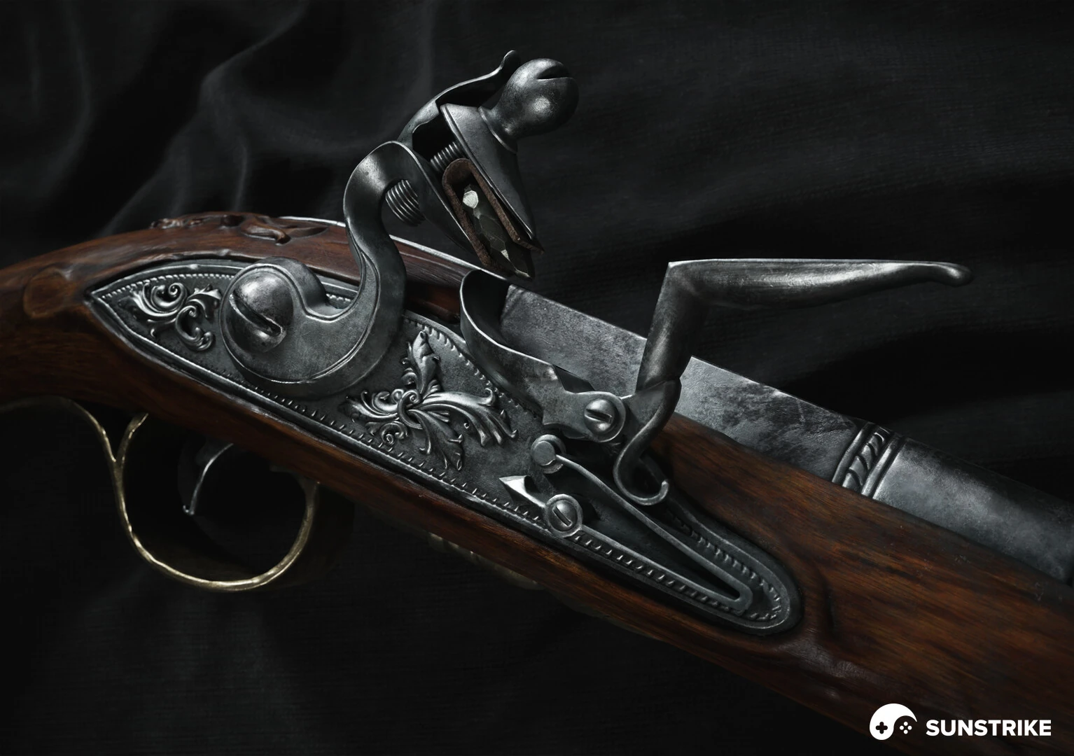 Asset turntable from Victorian pistol