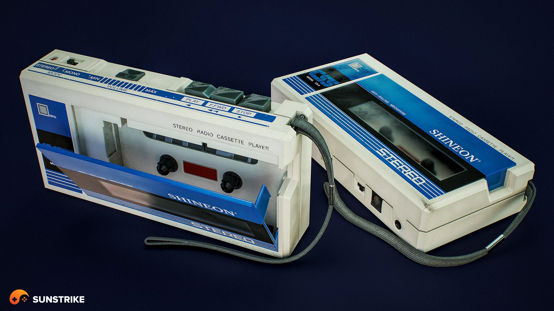 Game asset design from Cassette Player