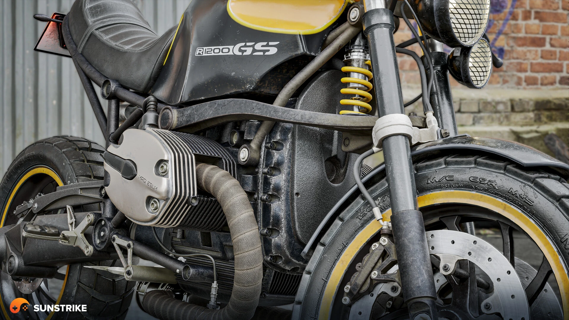 3D prop model for R 1200 GS
