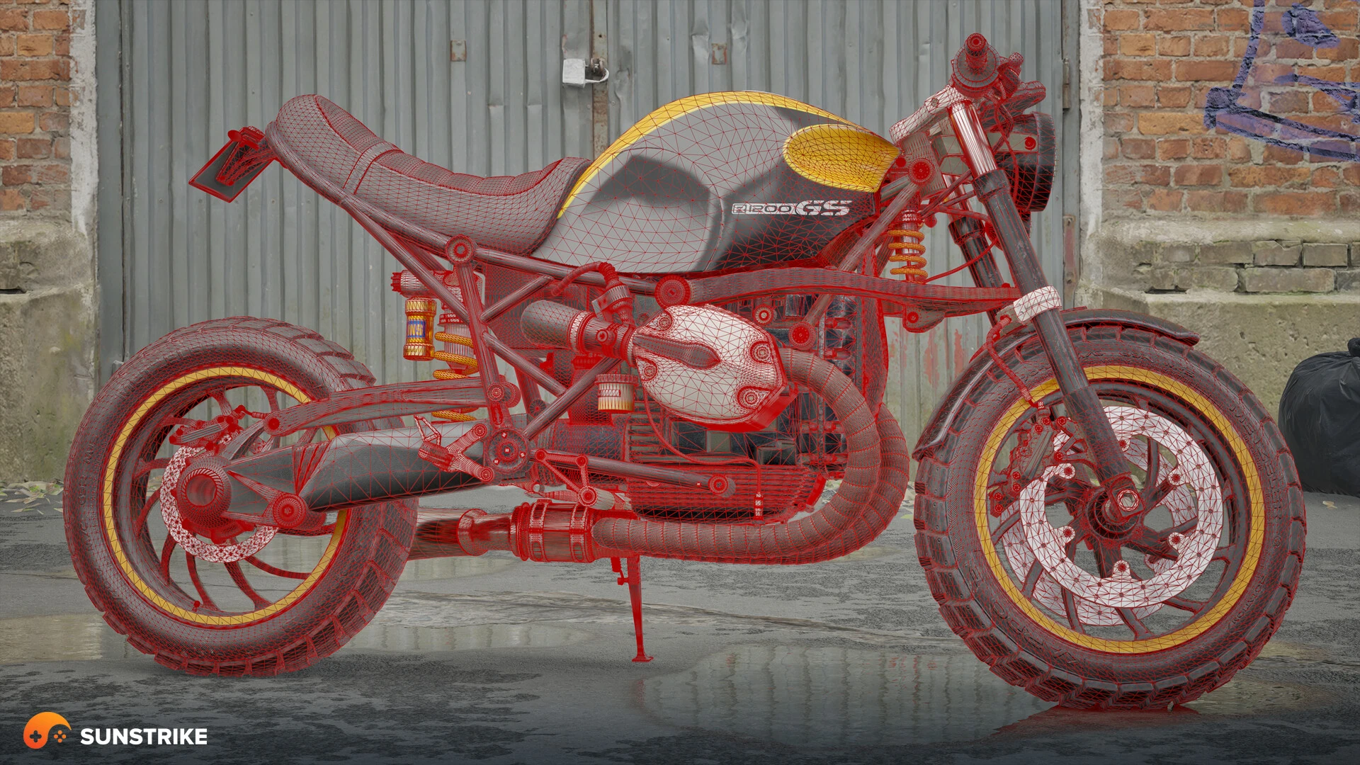 Production-ready prop for R 1200 GS