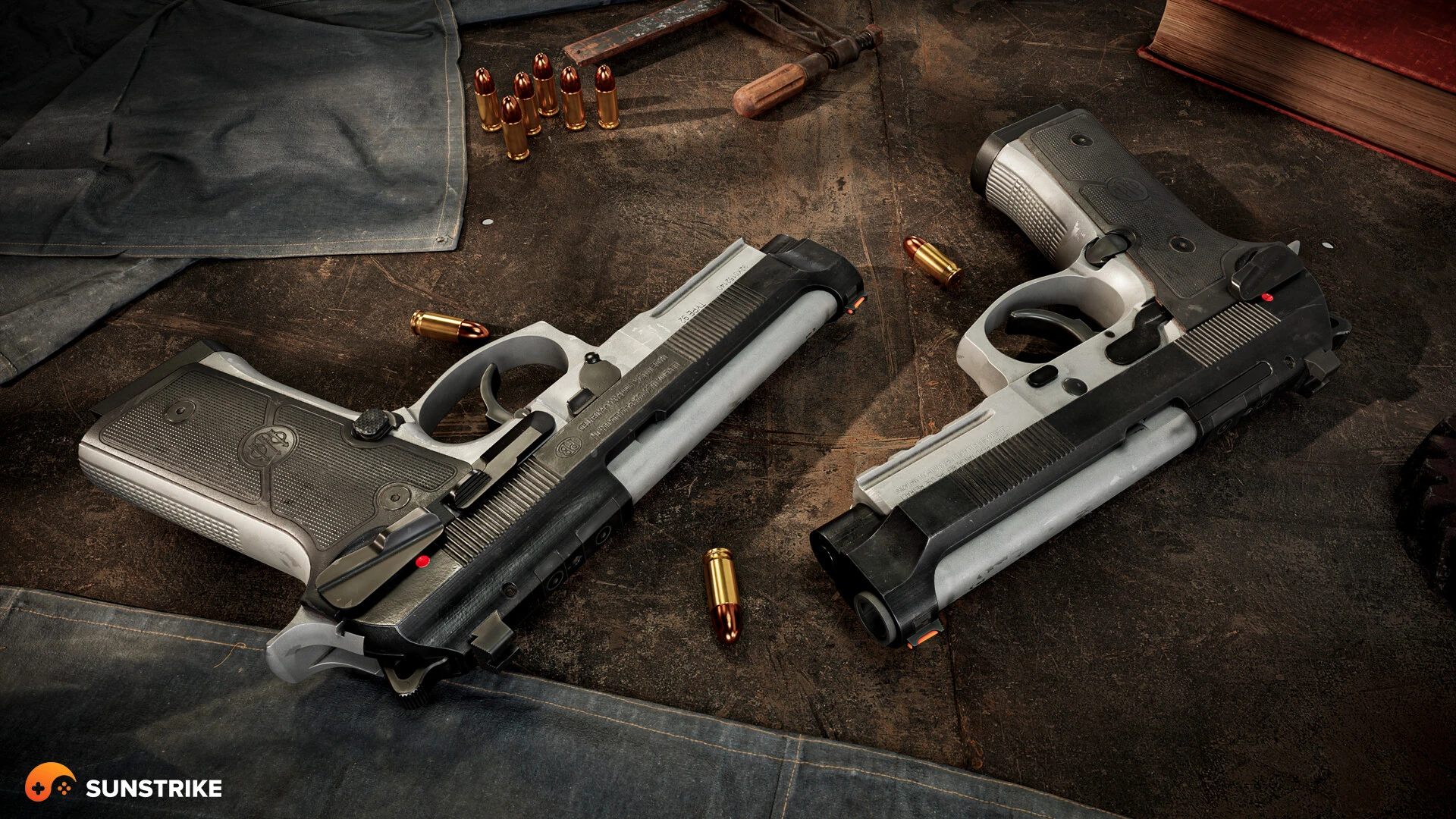 Realistic prop render for Beretta 92 Model