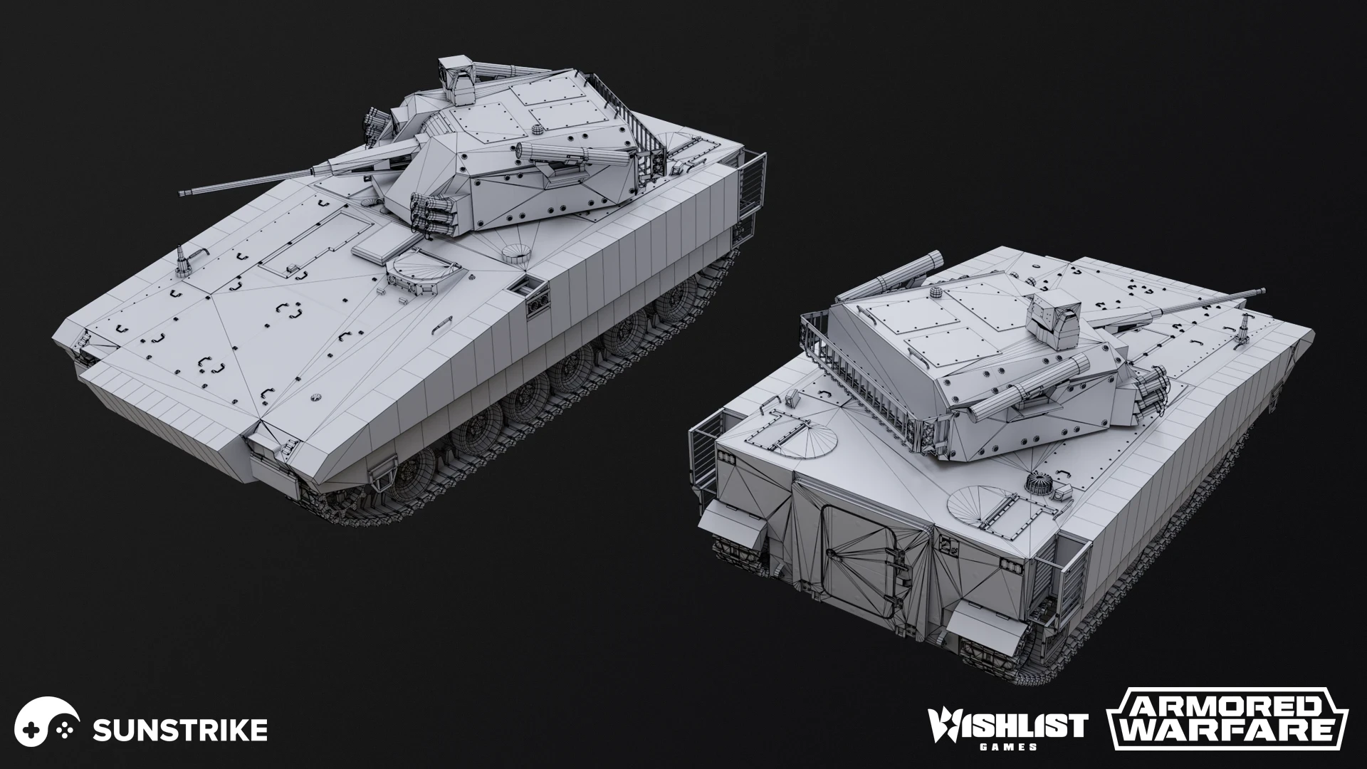 Game asset design from Wishlist: Armored Warfare