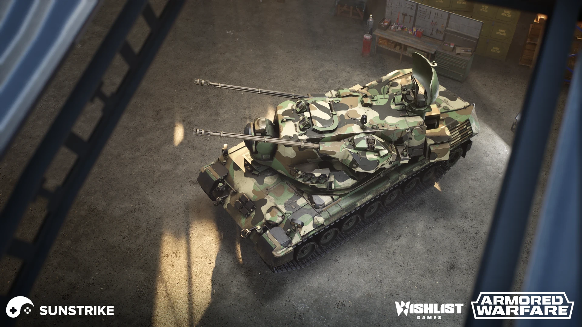 Production-ready prop for Wishlist: Armored Warfare