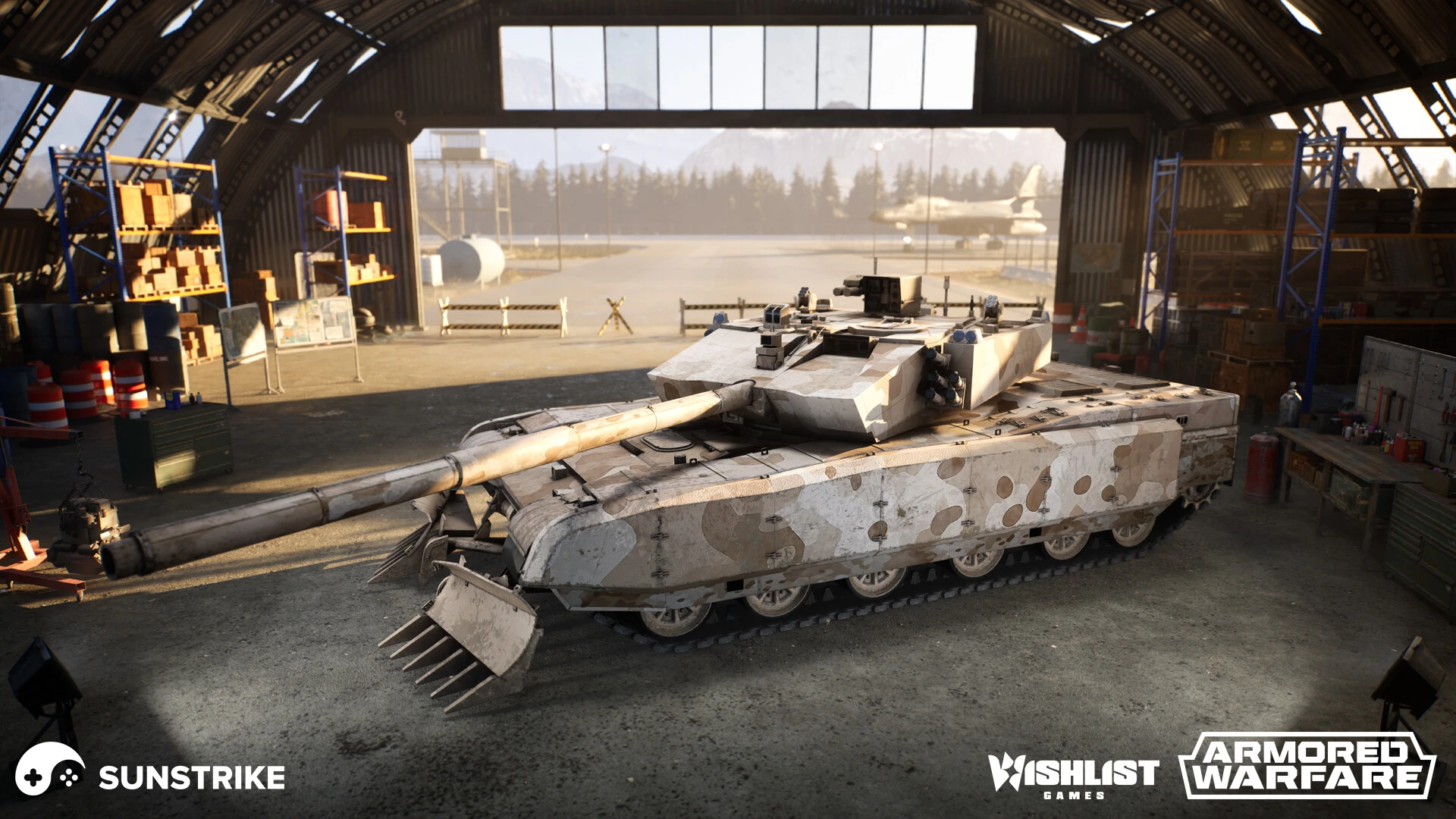 Production-ready prop for Wishlist: Armored Warfare