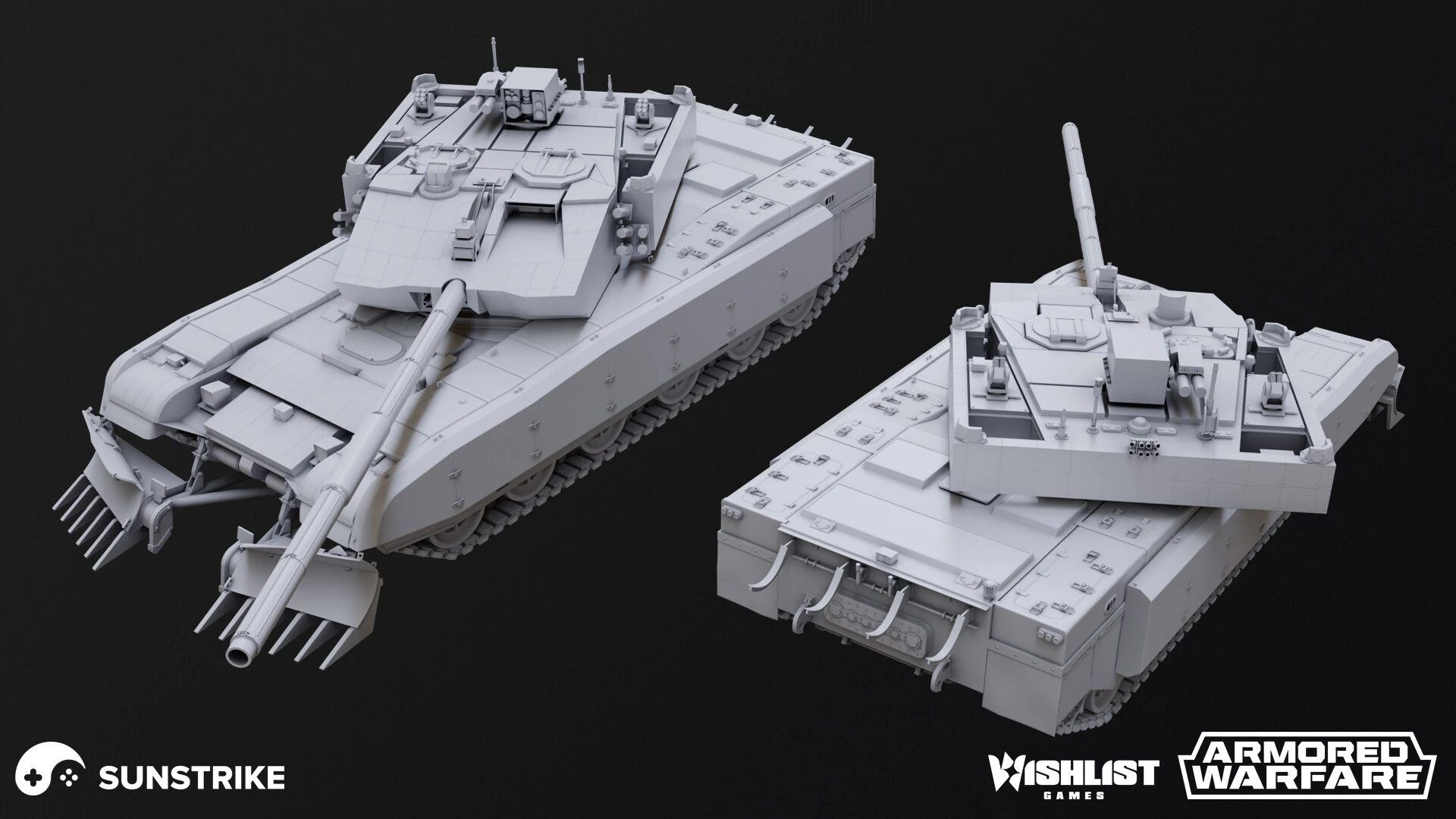 Game asset design from Wishlist: Armored Warfare