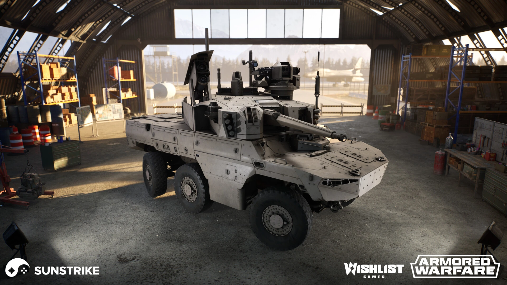 3D prop model for Wishlist: Armored Warfare