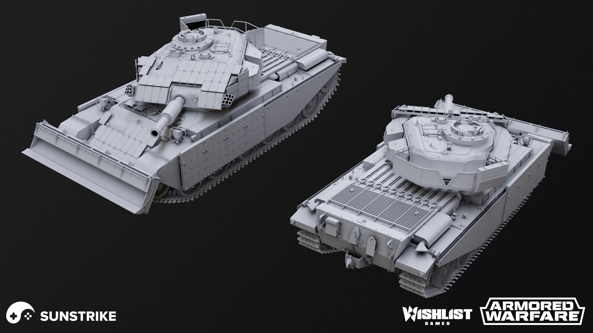 3D prop model for Wishlist: Armored Warfare