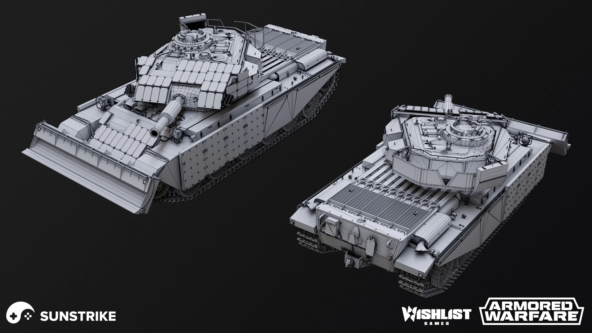 Game asset design from Wishlist: Armored Warfare