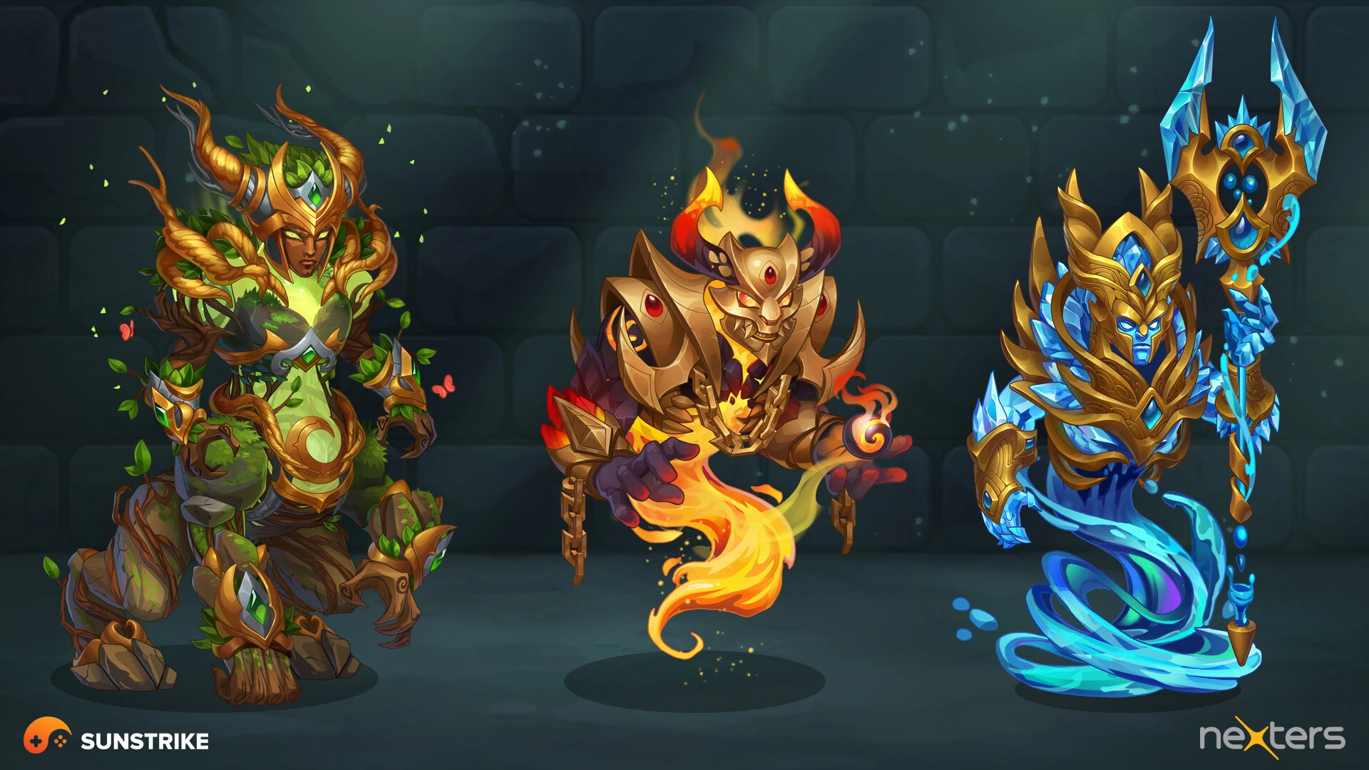 Game character art from Nexters: Characters