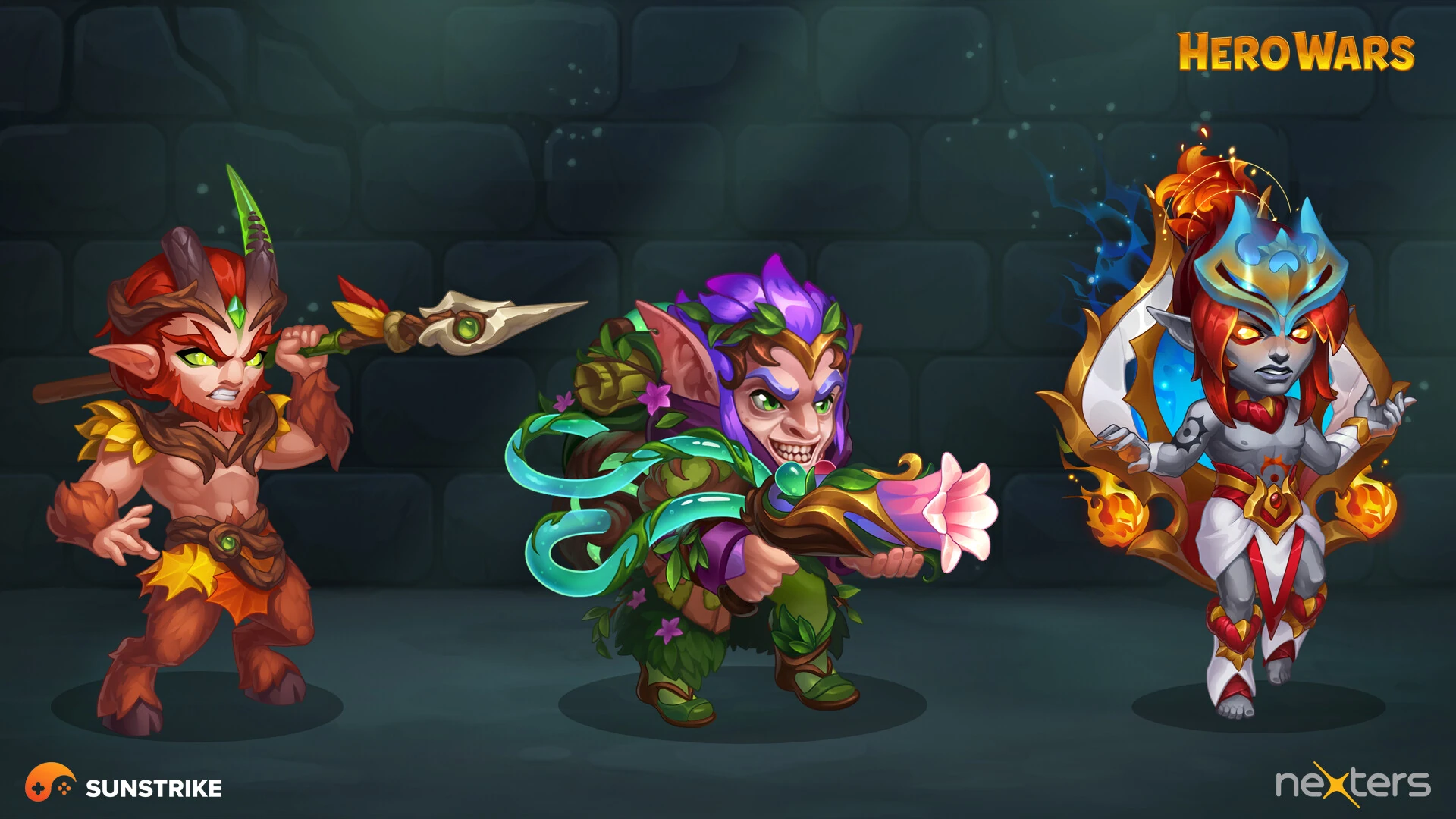 Game character art from Nexters: Characters
