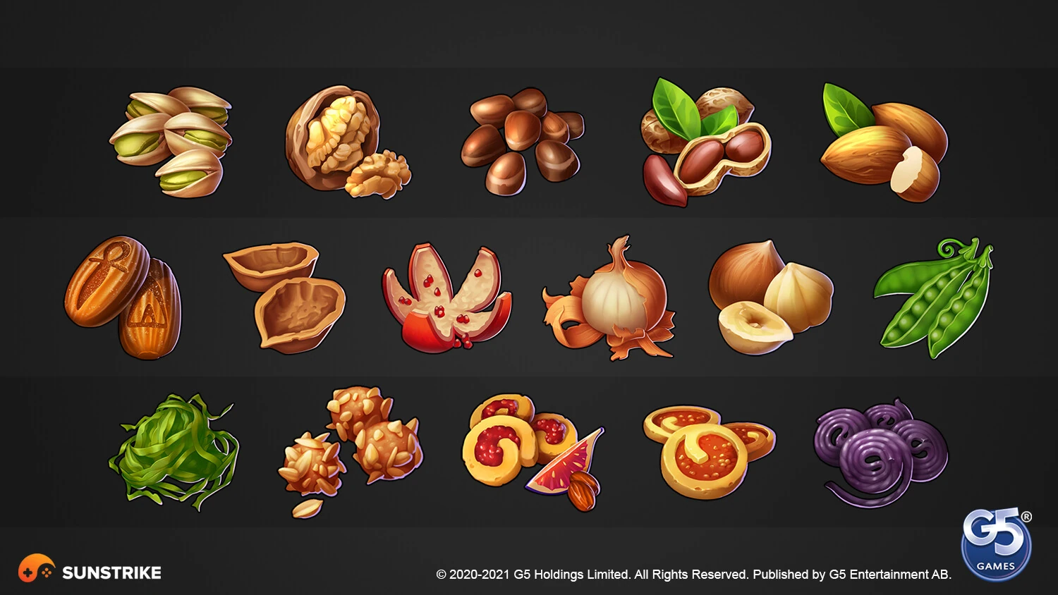Interface element from G5 Games: Jewels of Egypt