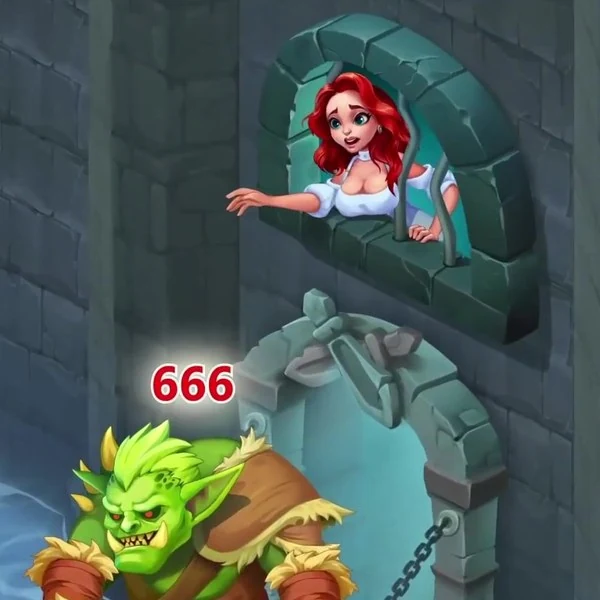 Red Brix Wall: Battle Arena Heroes Adventure