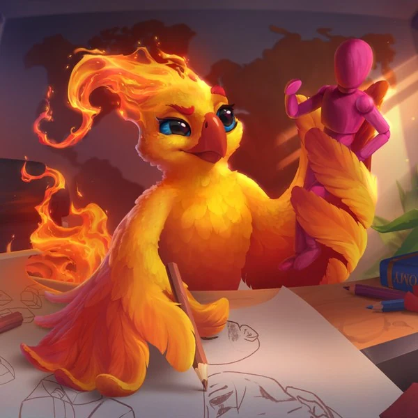 Sunfy, studio mascot