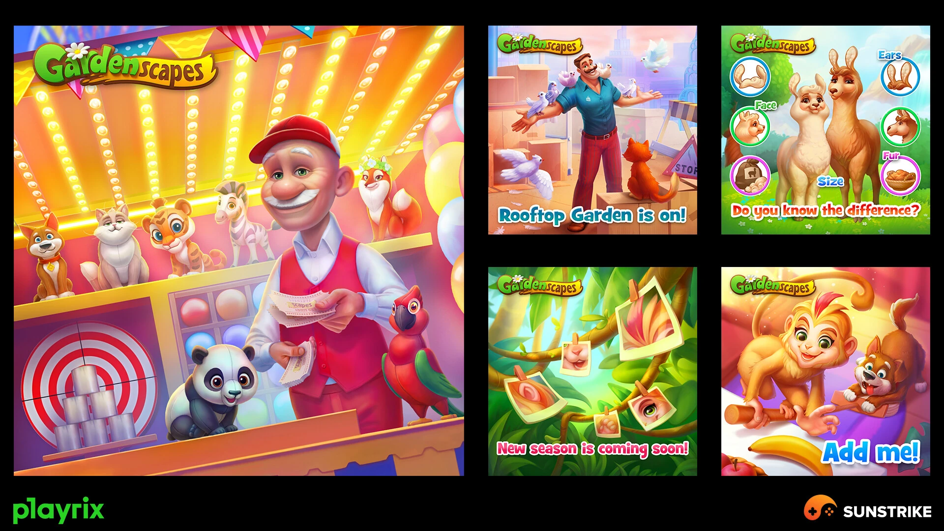 Promotional creative from Playrix: Homescapes