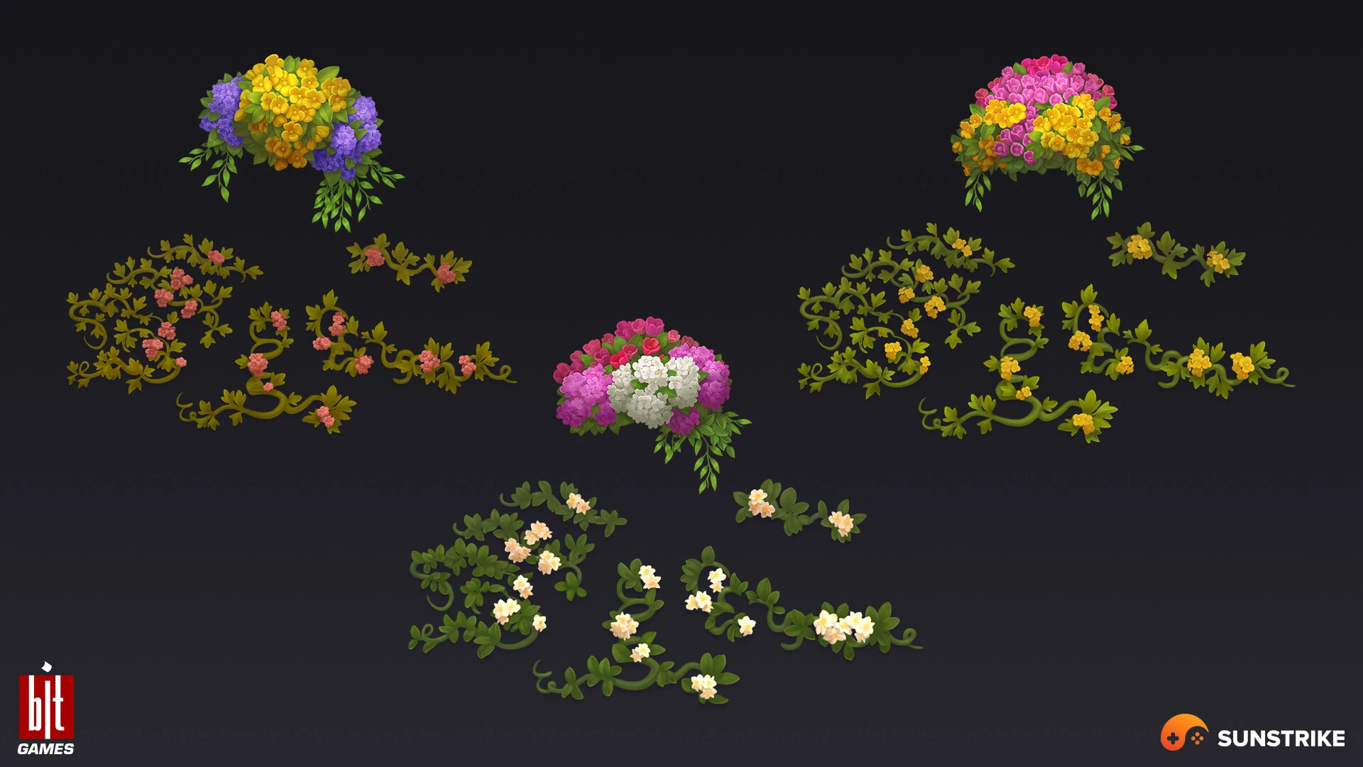 Isometric environment frame from BIT.GAMES: Storyngton Hall