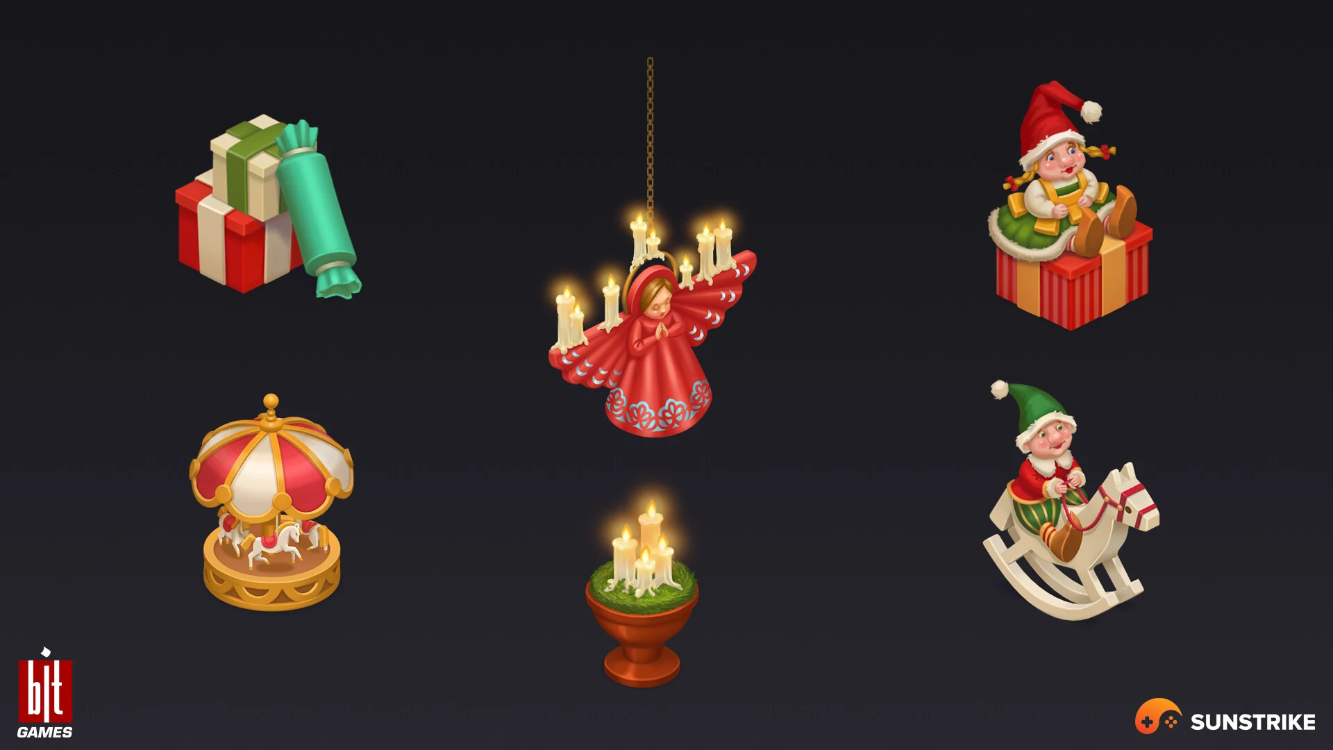 Isometric scene from BIT.GAMES: Storyngton Hall