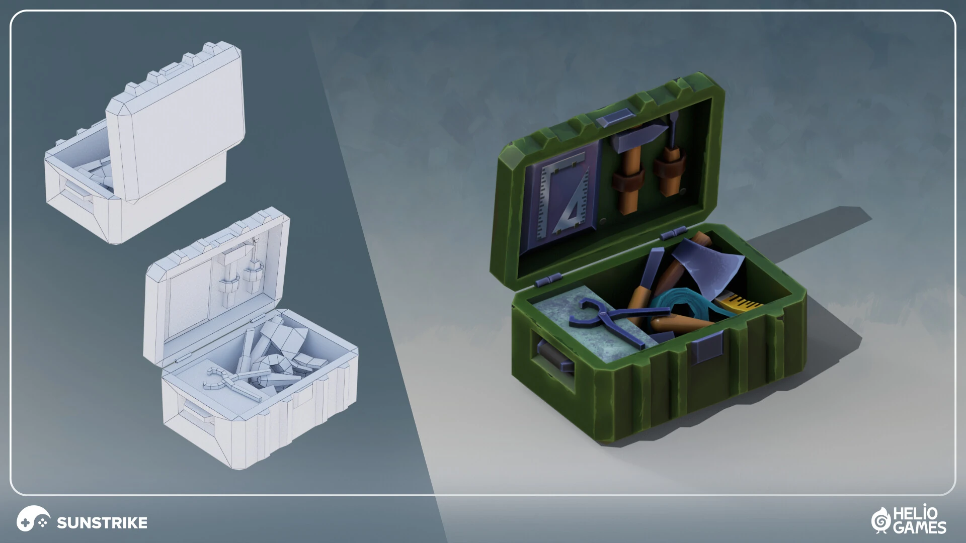 Isometric environment art for Helio Games: Amikin Survival