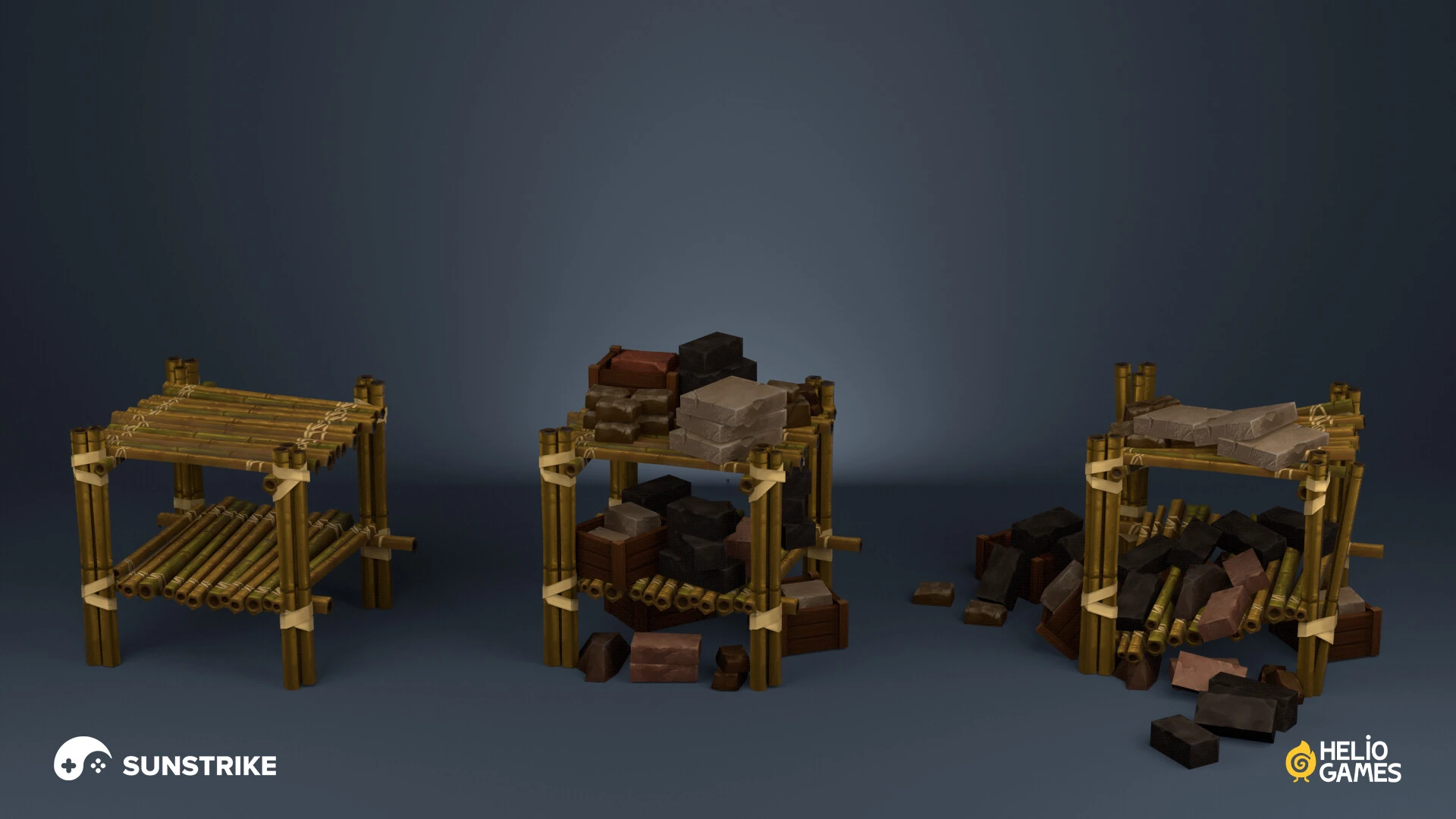Isometric scene from Helio Games: Mutiny