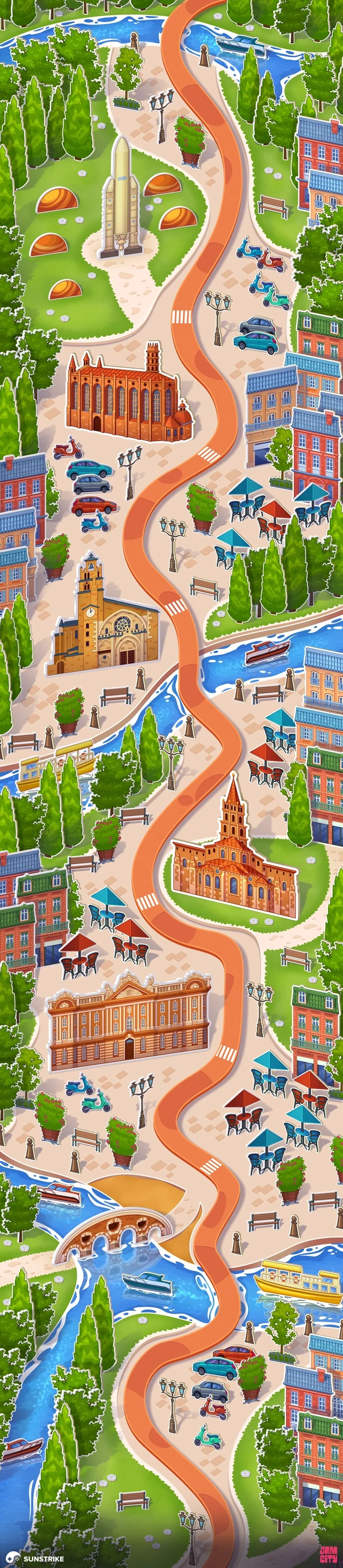 Interface element from Jam City: Mahjong City