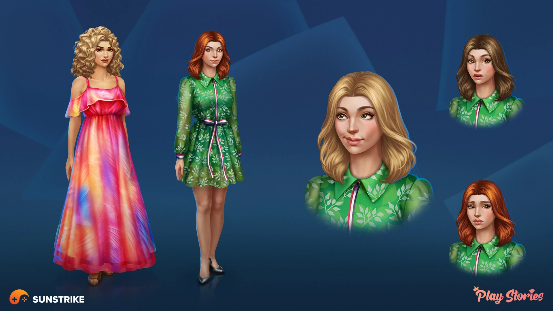 Stylized character design for Media Solutions: Play Stories