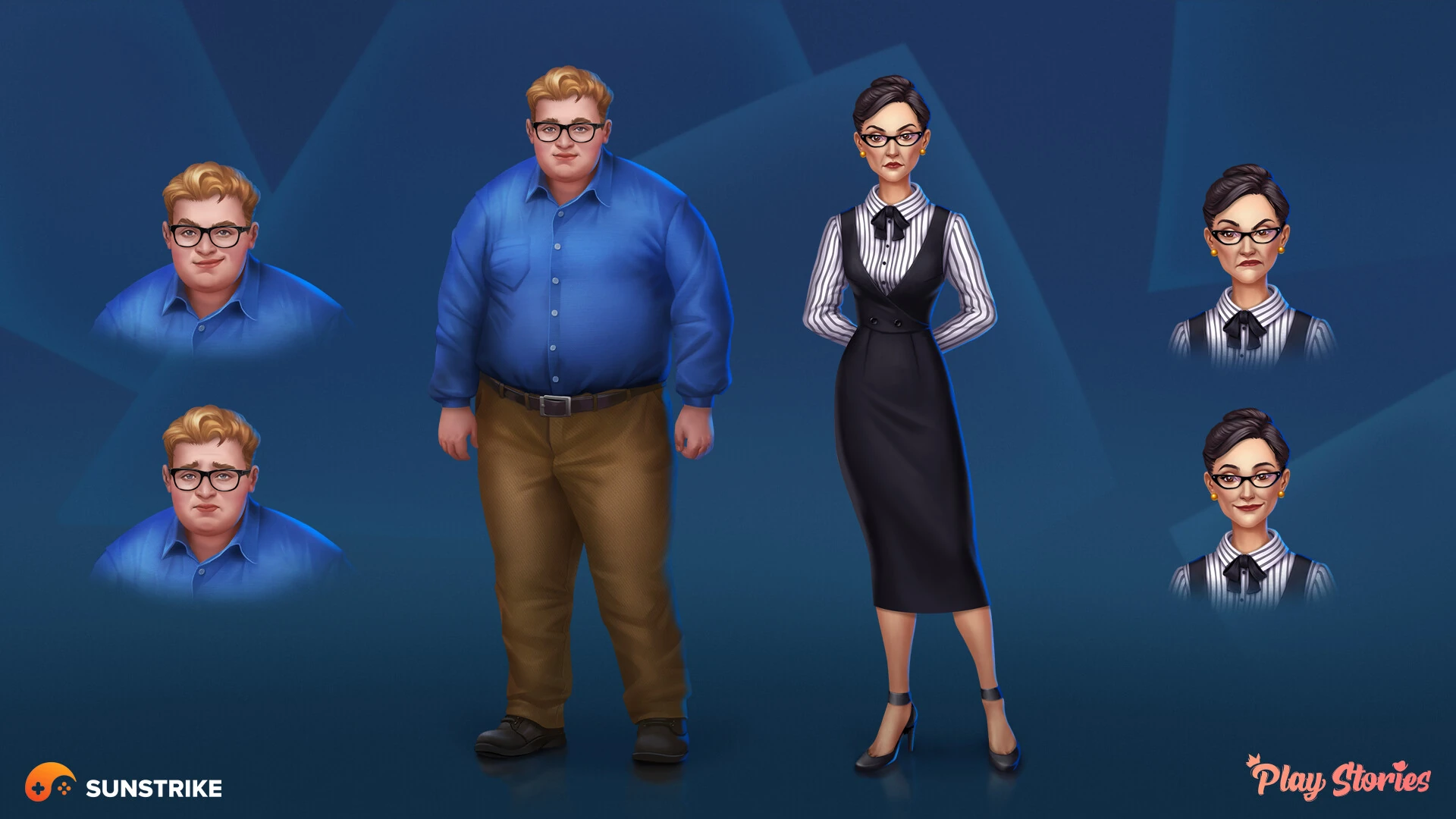 Character render for Media Solutions: Play Stories