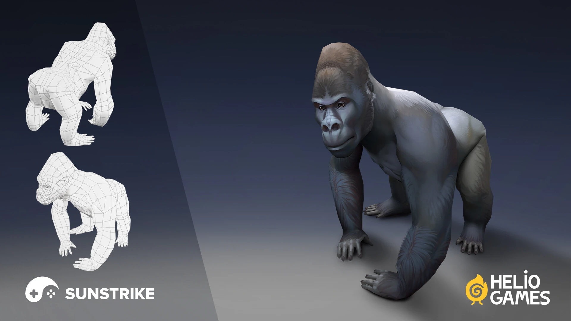 3D character production for Helio Games: Mutiny