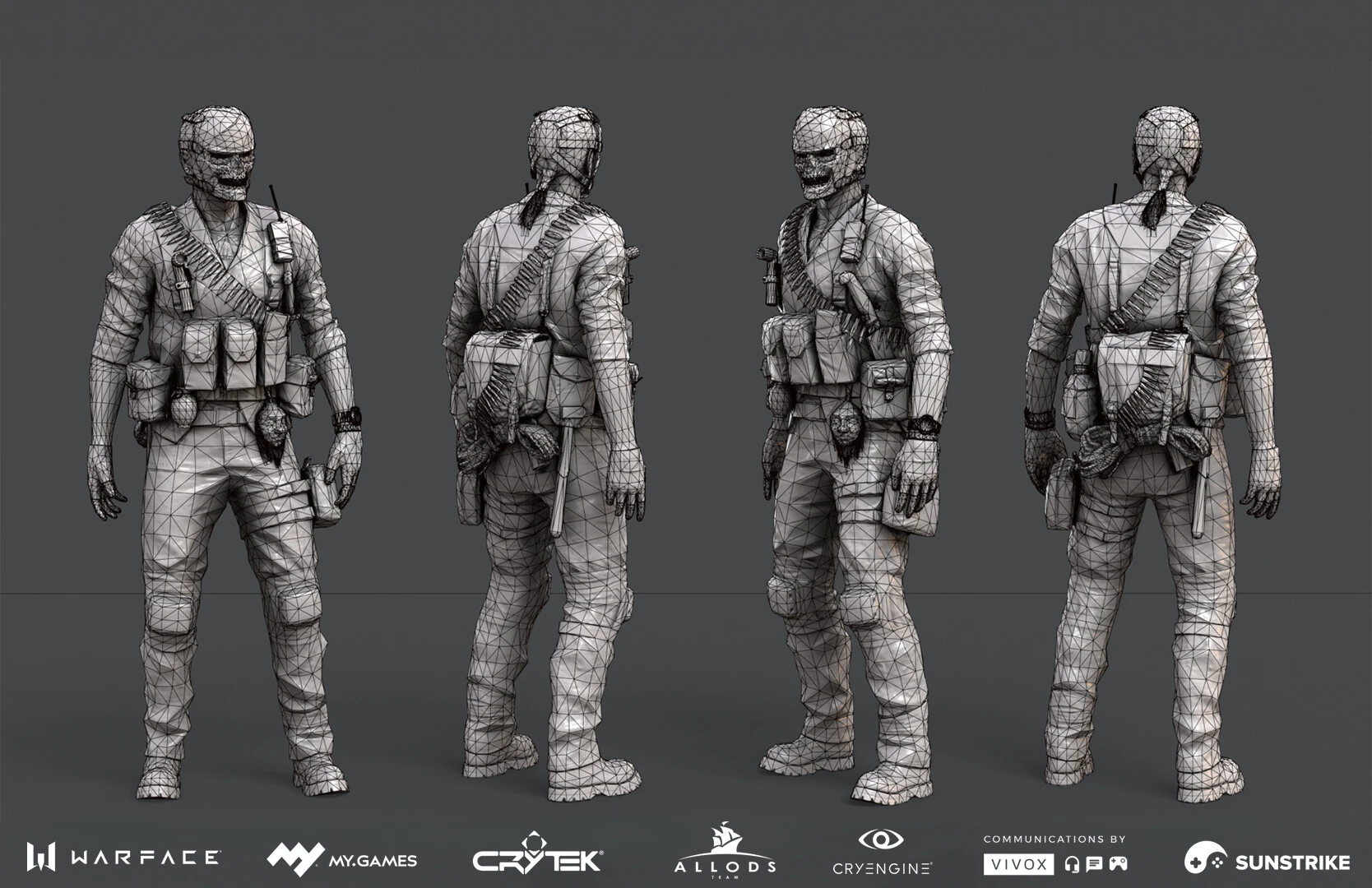 Realistic character design for Astrum: Warface