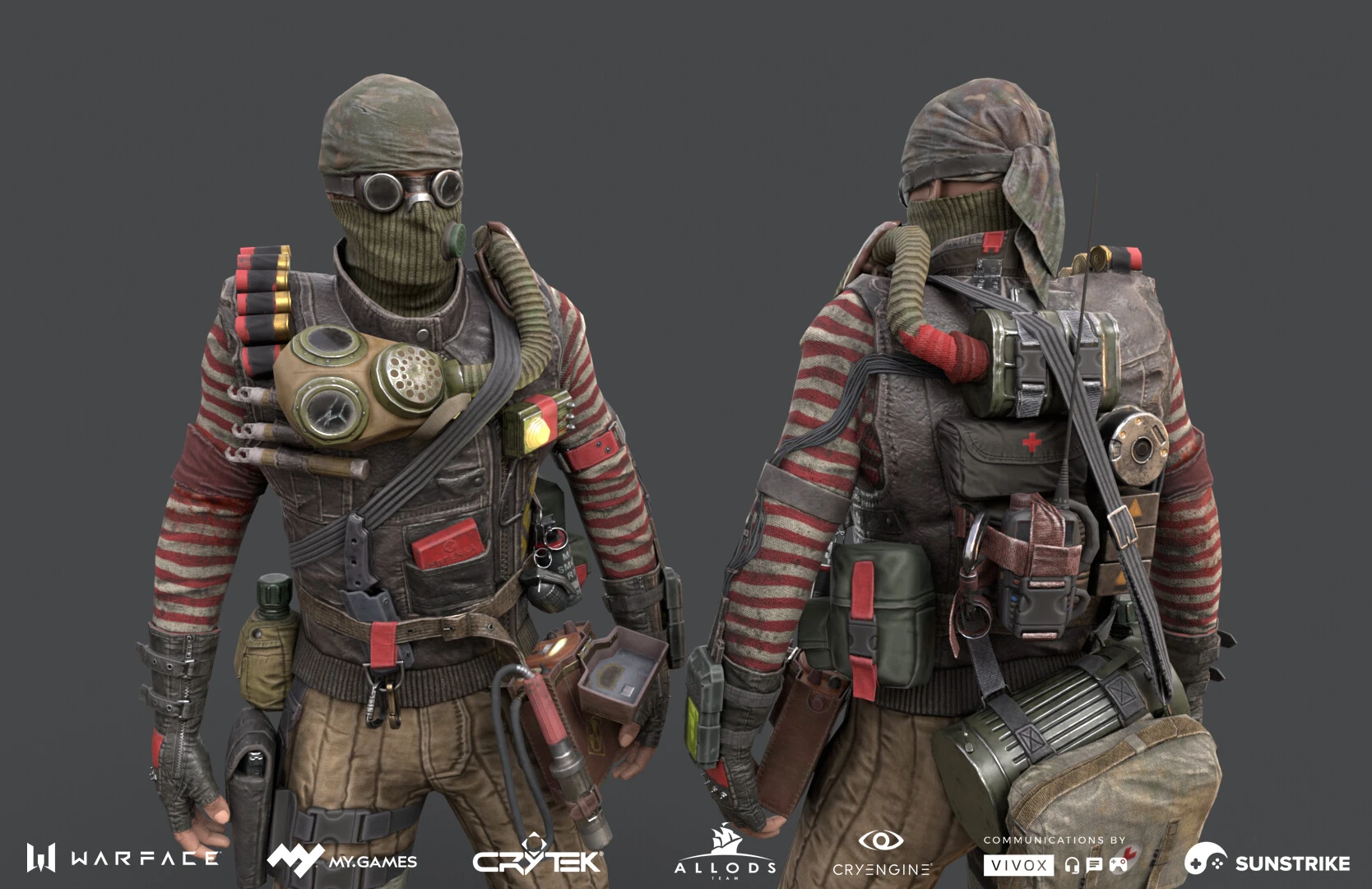 Game character art from Astrum: Warface