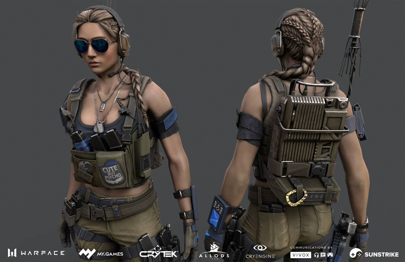 Game character art from Astrum: Warface