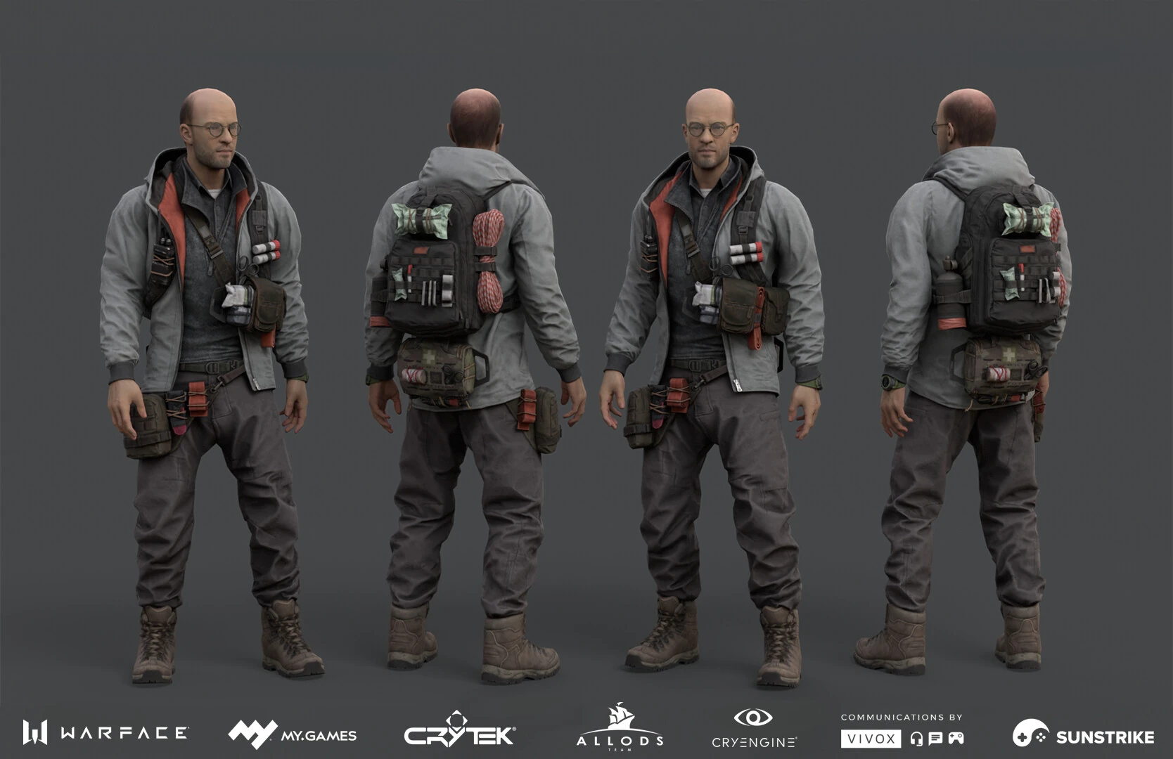 Realistic character design for Astrum: Warface