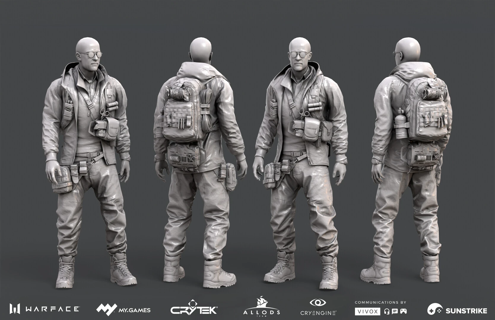 Game character art from Astrum: Warface