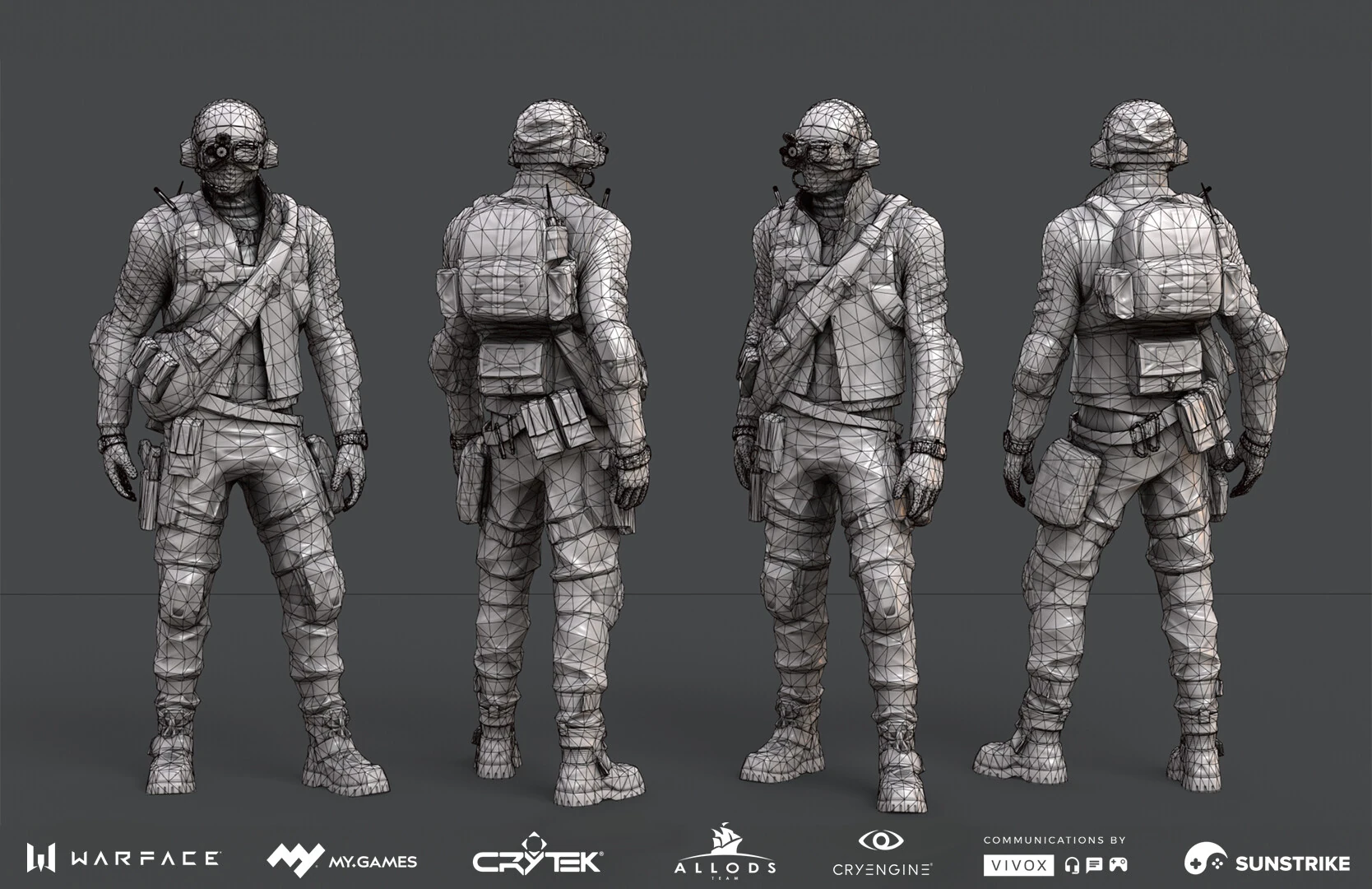 Game character art from Astrum: Warface