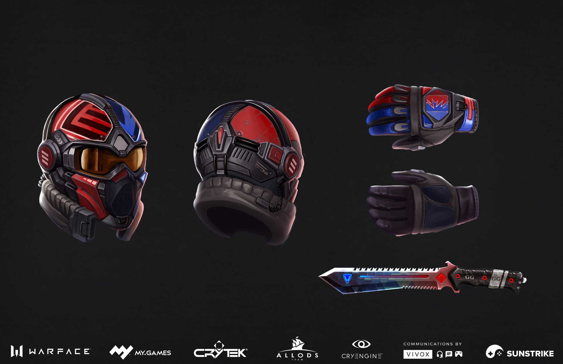 Hero character from Astrum: Warface