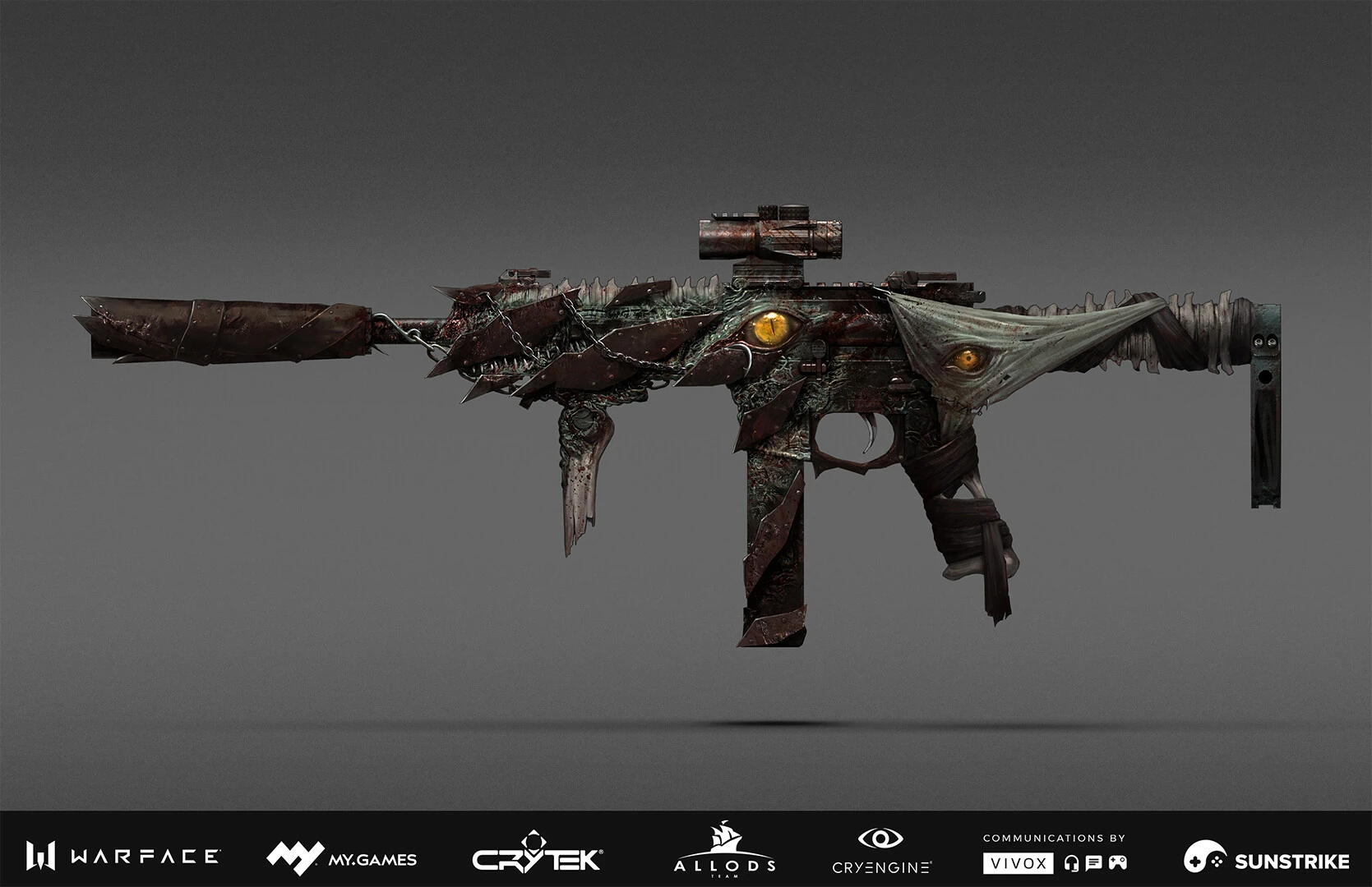 Visual development frame for Astrum: Warface
