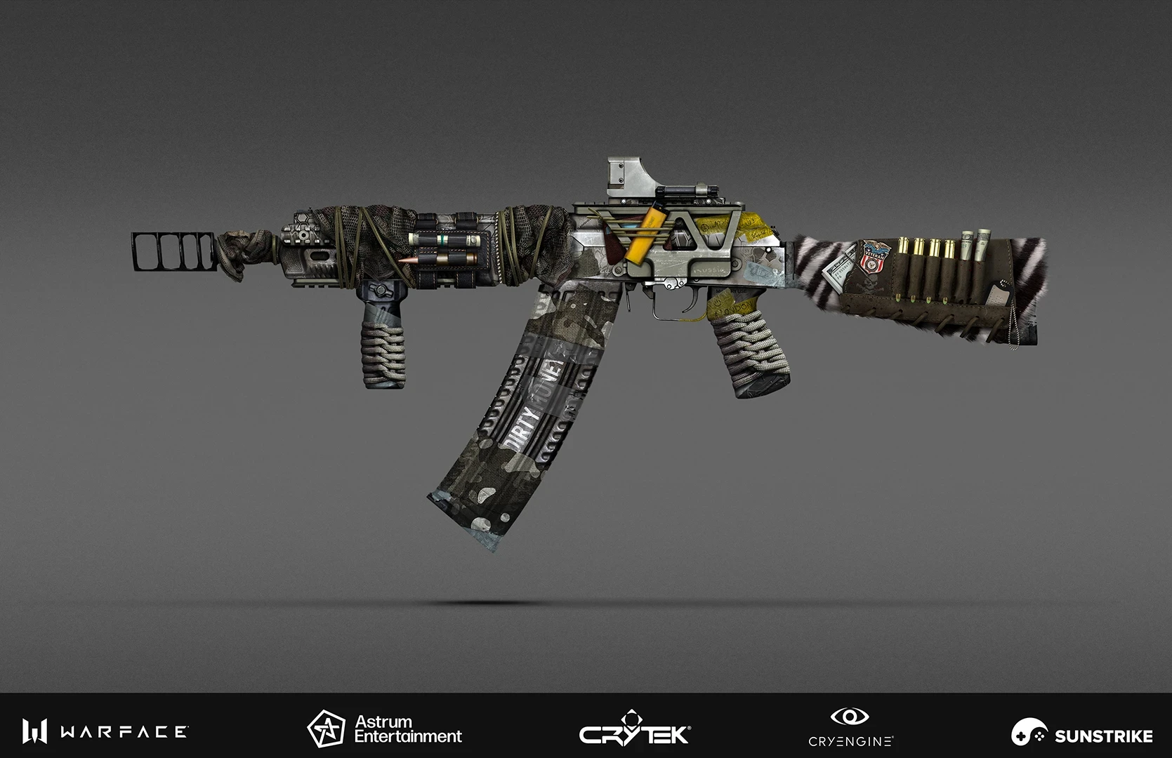 Visual development frame for Astrum: Warface