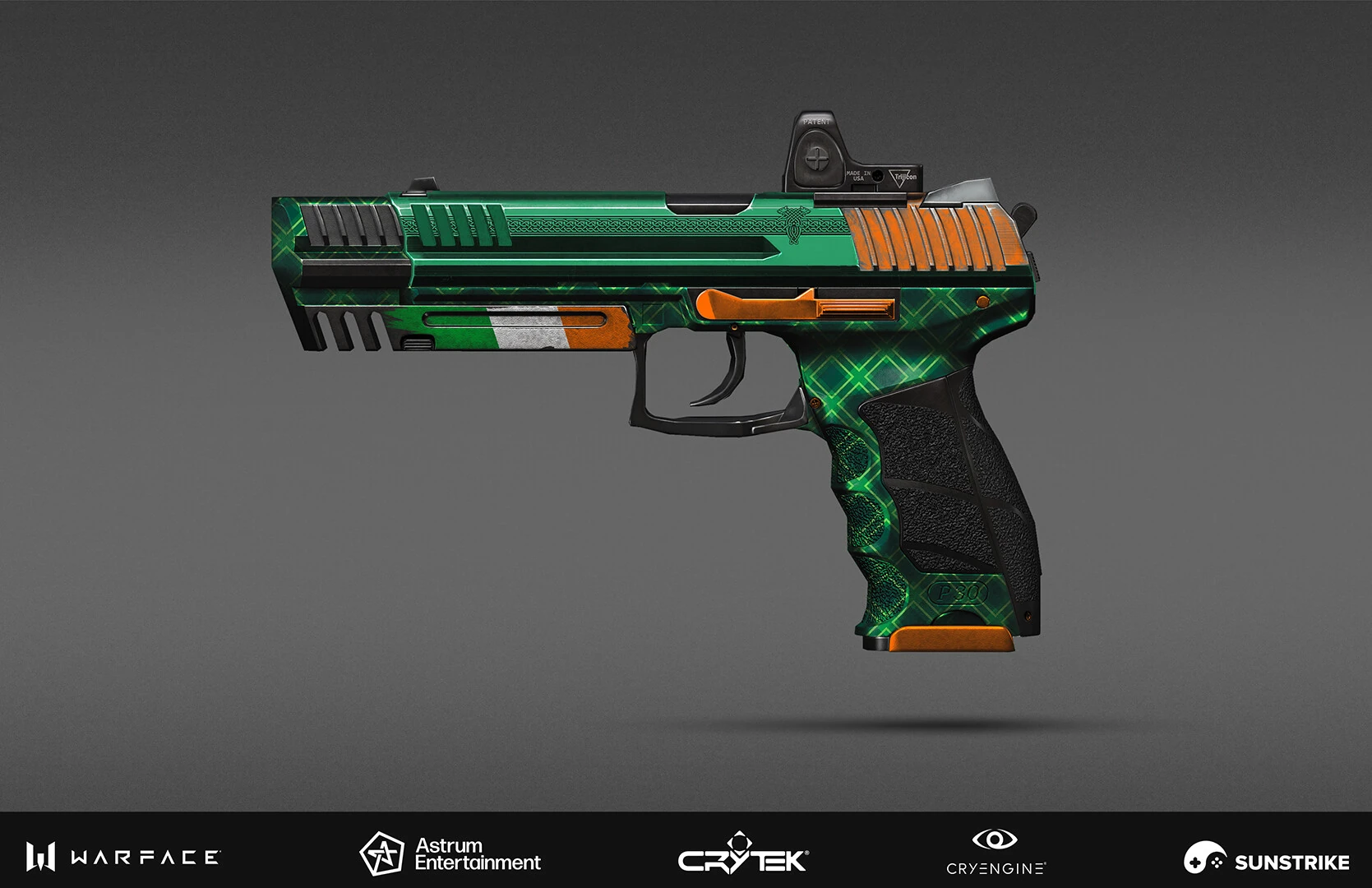 Weapon concept art for games - Astrum: Warface