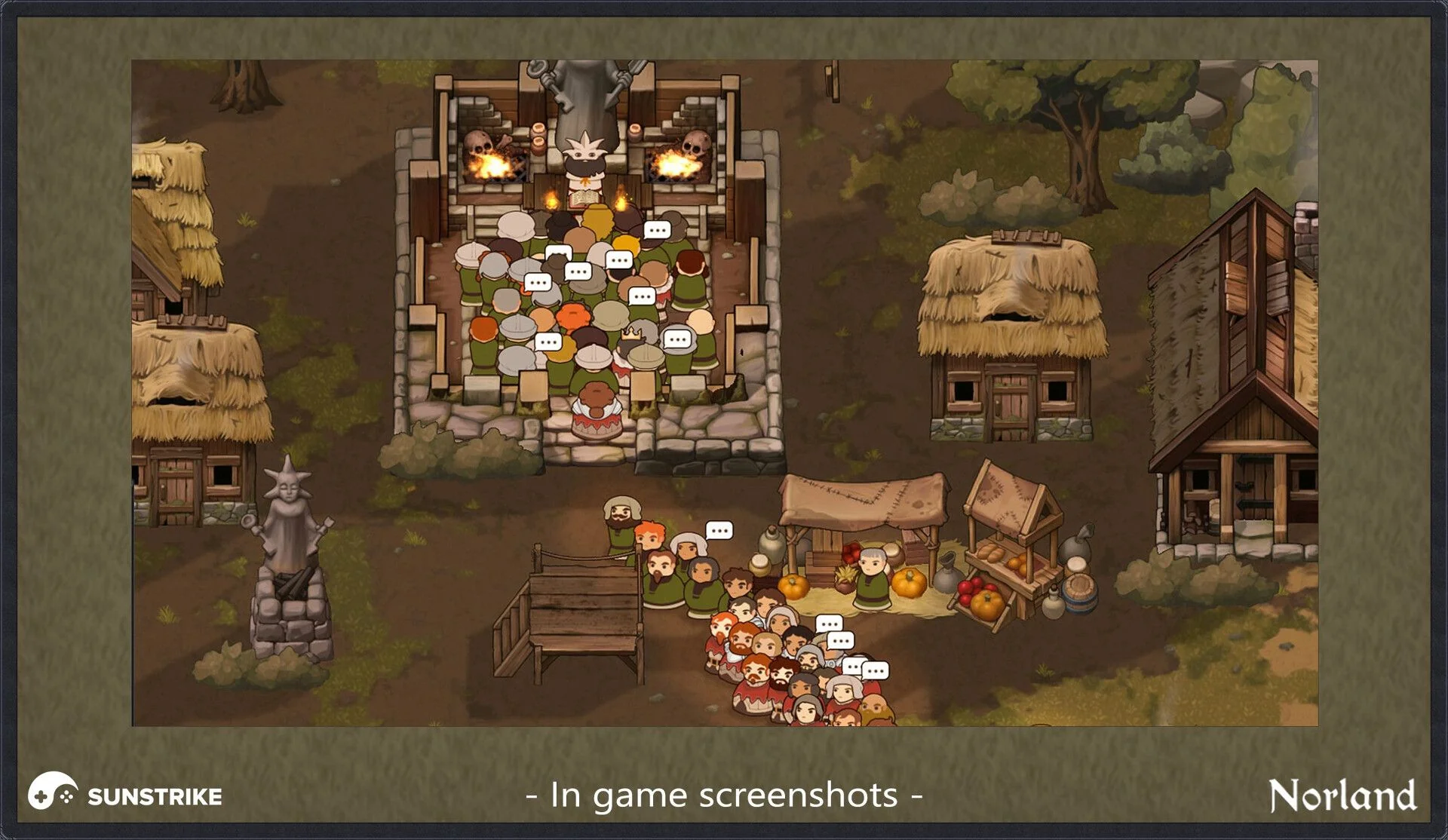 2D game art outsourcing - top-down medieval environment and character sprites